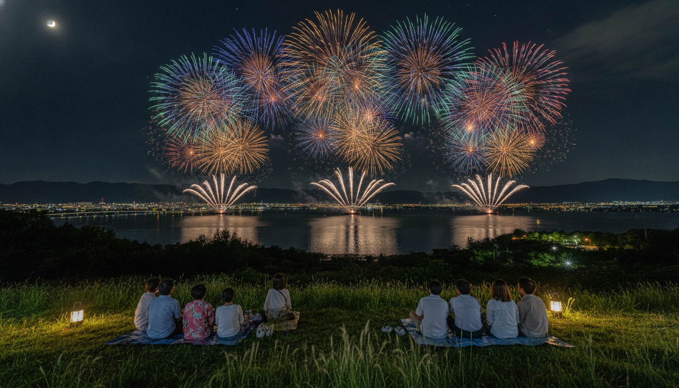 2026年びわ湖花火大会は穴場スポットで快適に楽しめる
