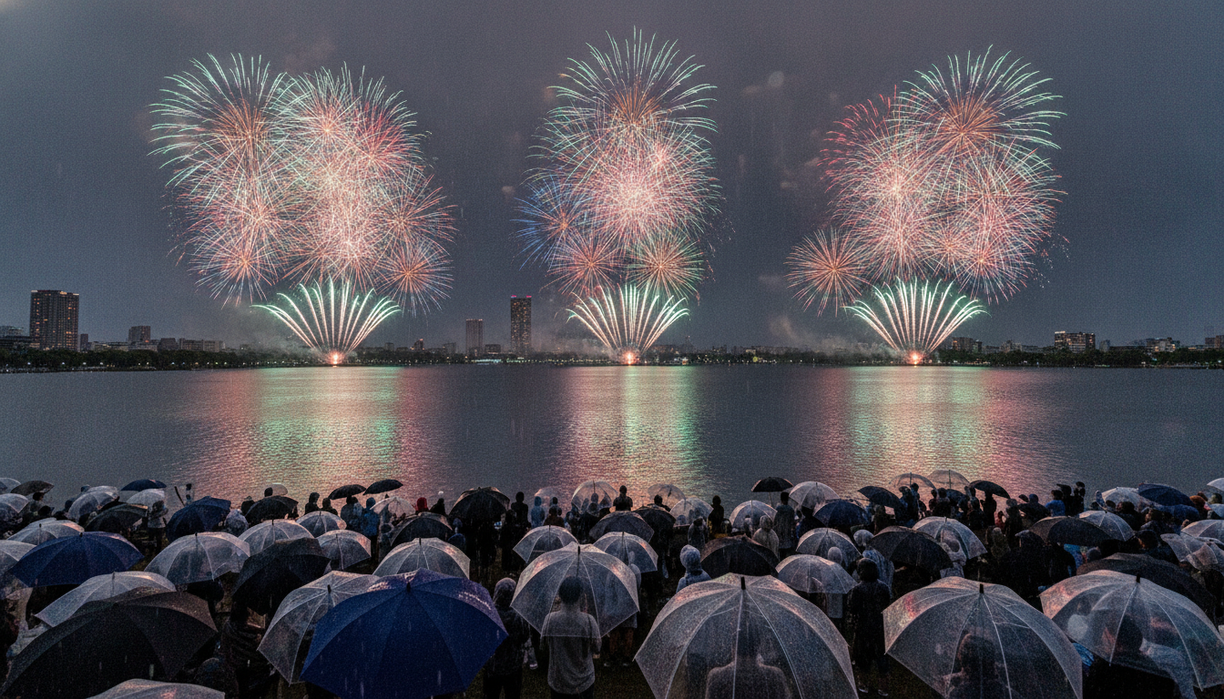 なぜ小雨なら決行で荒天なら中止になるのか