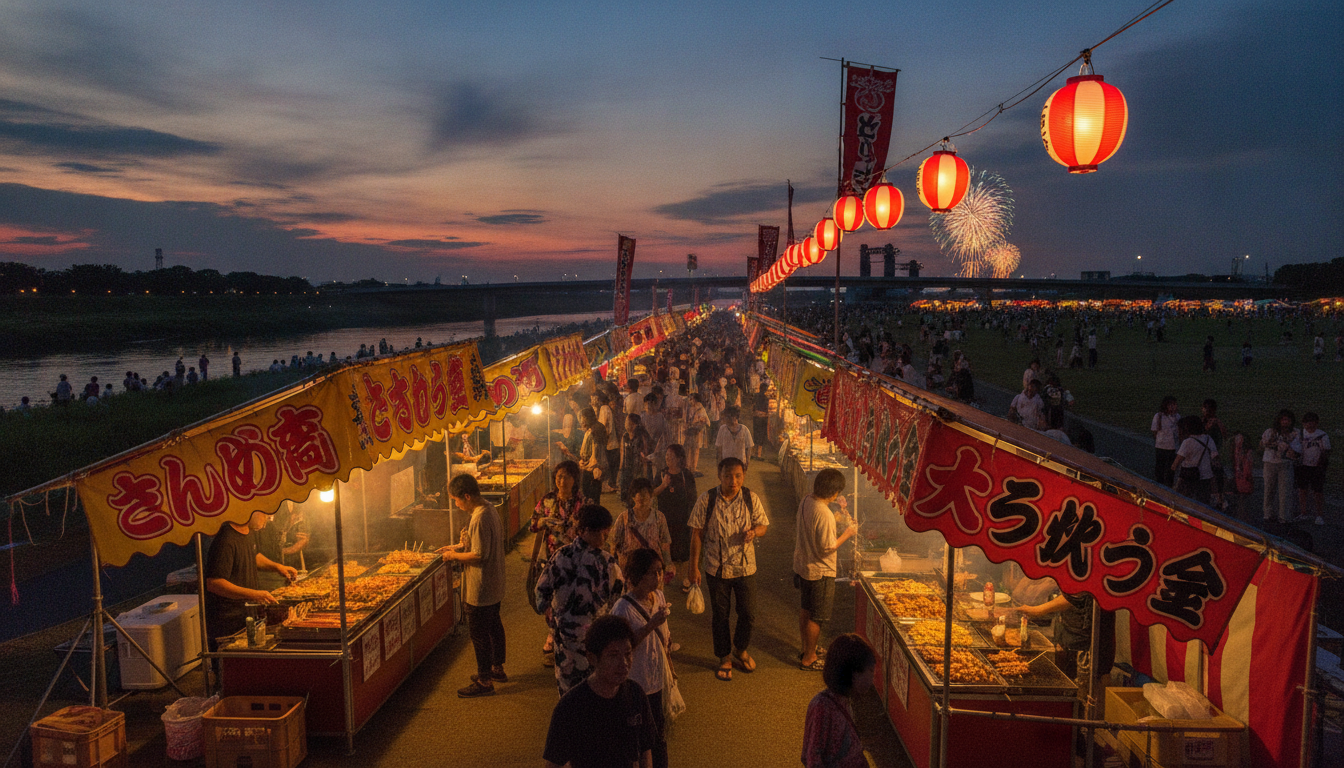 なぜこうのす花火大会の屋台はこれほど充実しているのか