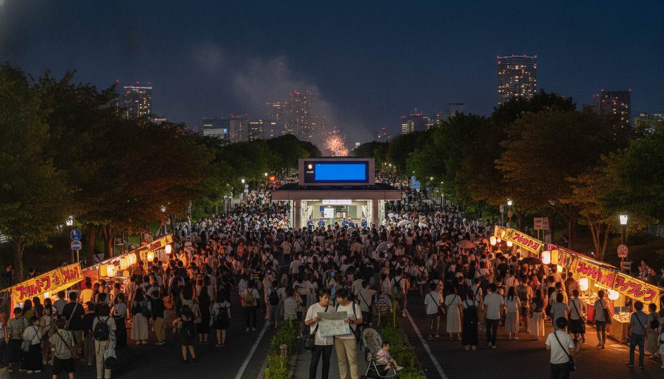 なぜいたばし花火大会2026の帰りはこんなに混雑するのか