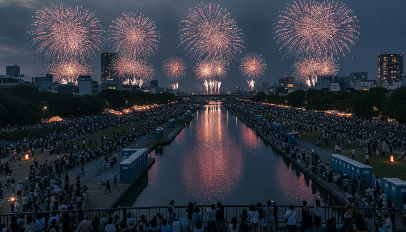 天神祭花火2026の基本情報とトイレ環境の全体像