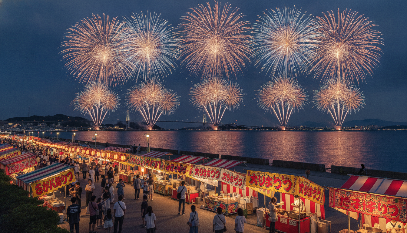 なぜ関門海峡花火大会の屋台はこれほど充実しているのか