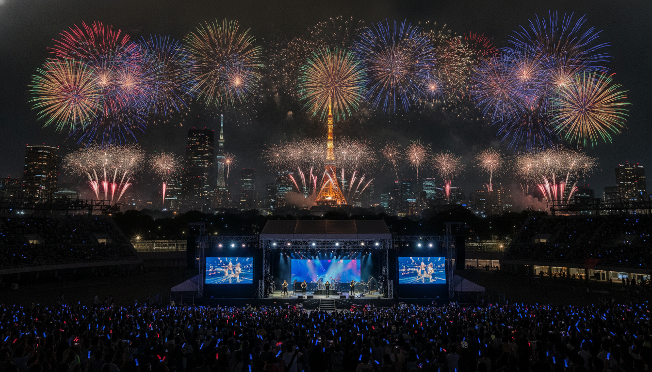 神宮外苑花火大会と出演アーティストの基本情報