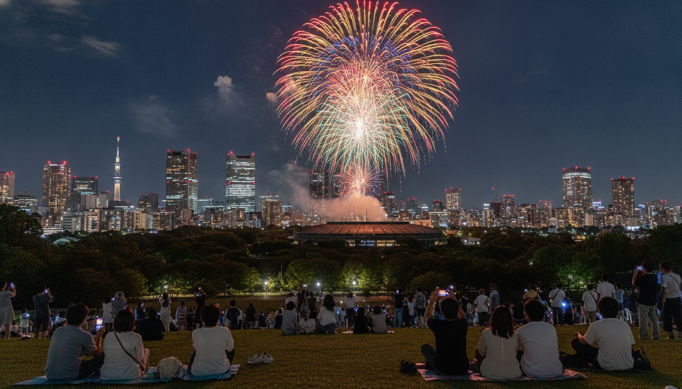 なぜ神宮外苑花火大会はチケット必須なのか