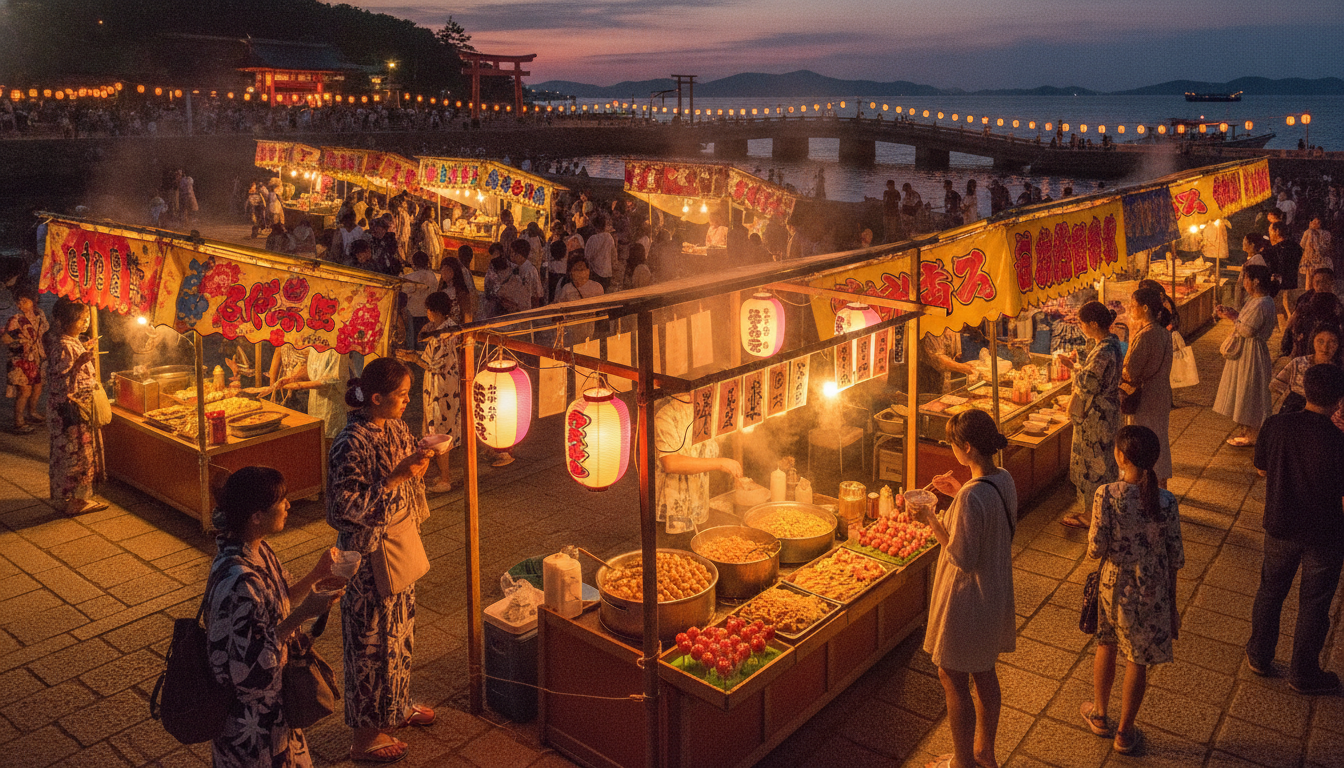 なぜ塩竈みなと祭の屋台は複数エリアに分かれているのか