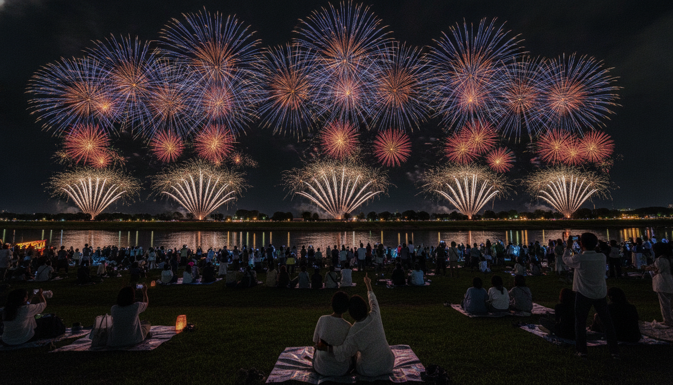 越谷花火大会2026はチケットなしで無料観覧が可能