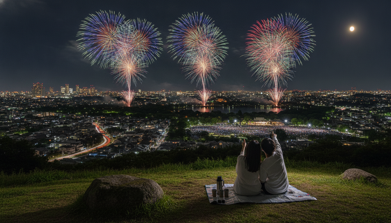 春日井市民納涼まつり花火2026は7月25日（土）開催予定