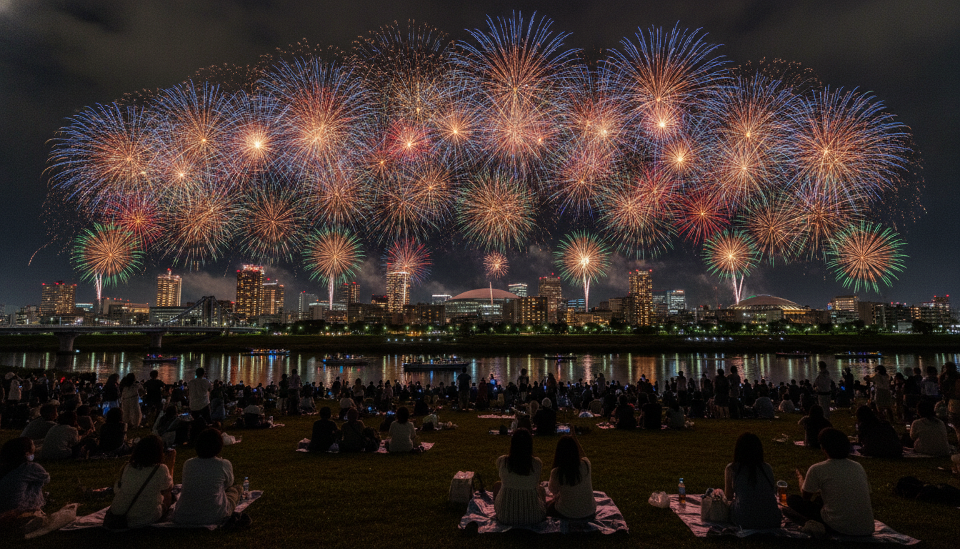 さいたま市花火大会2026はチケットなしでも観覧可能!