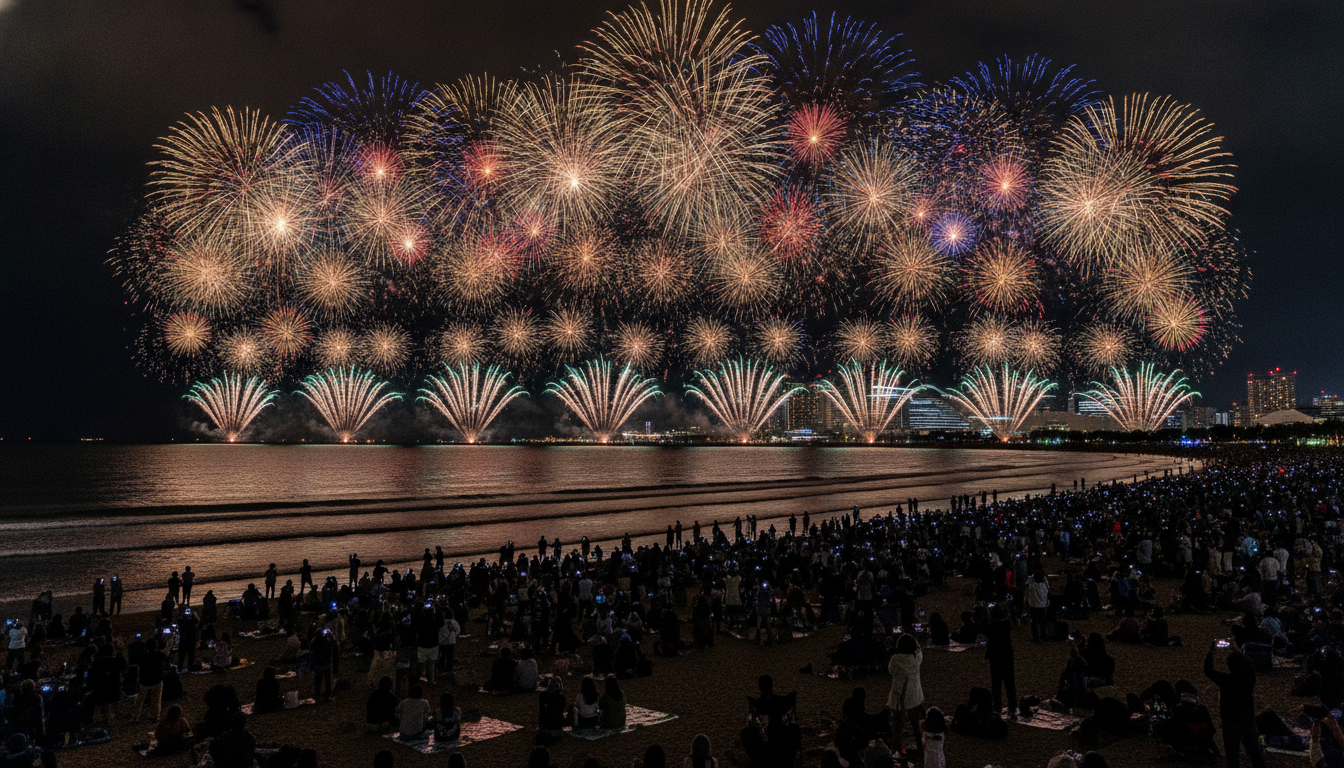 幕張ビーチ花火フェスタ2026の口コミ総評：花火は最高、でも準備が大切