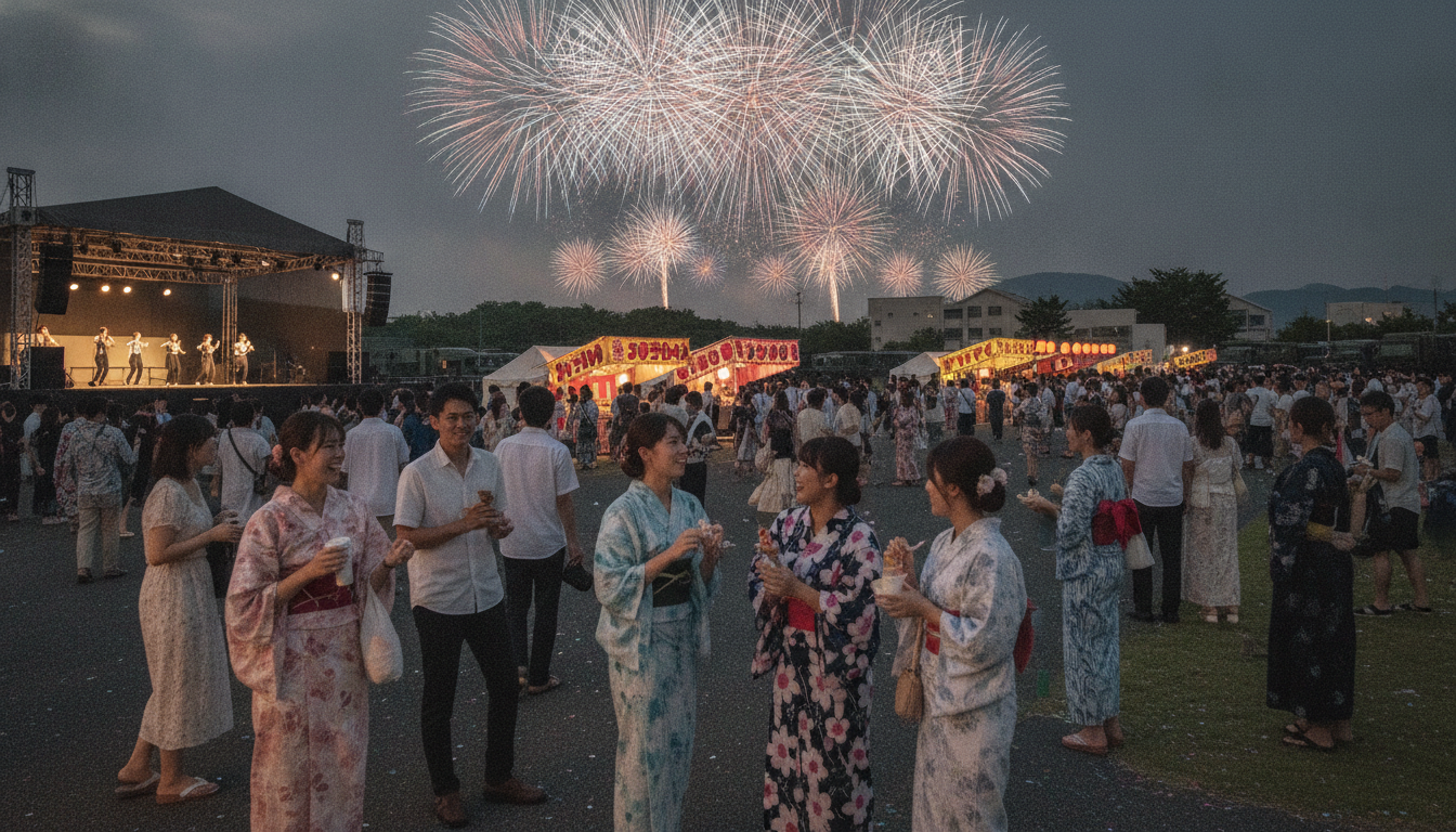 習志野駐屯地夏祭りが出会いに向いている5つの理由