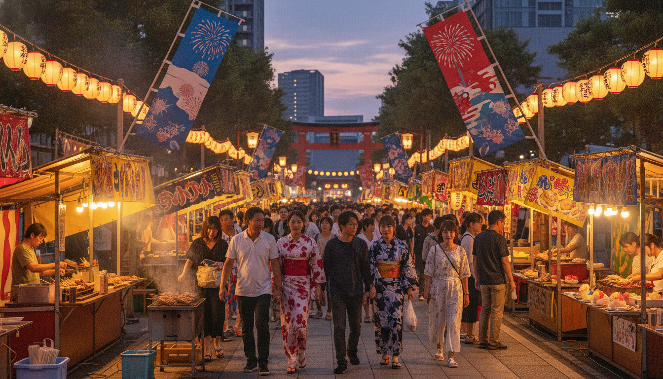 彩夏祭2026の屋台は「朝霞会場」と「北朝霞会場」の2か所で楽しめる
