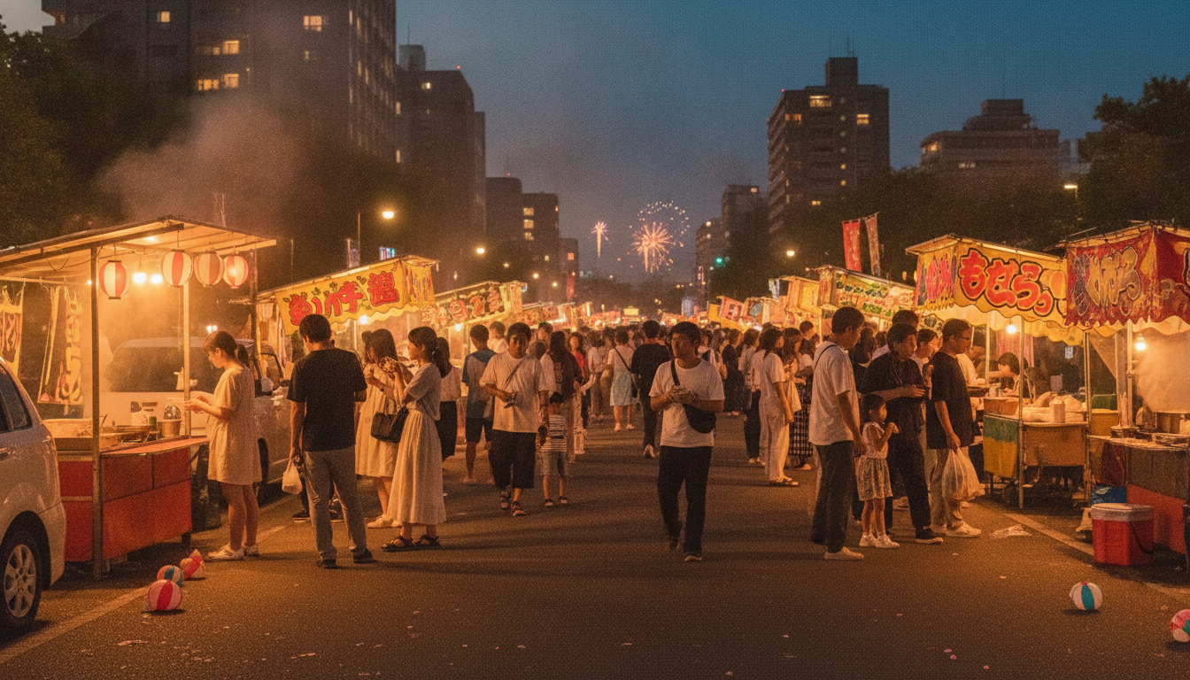 彩夏祭2026の屋台エリアを詳しく解説