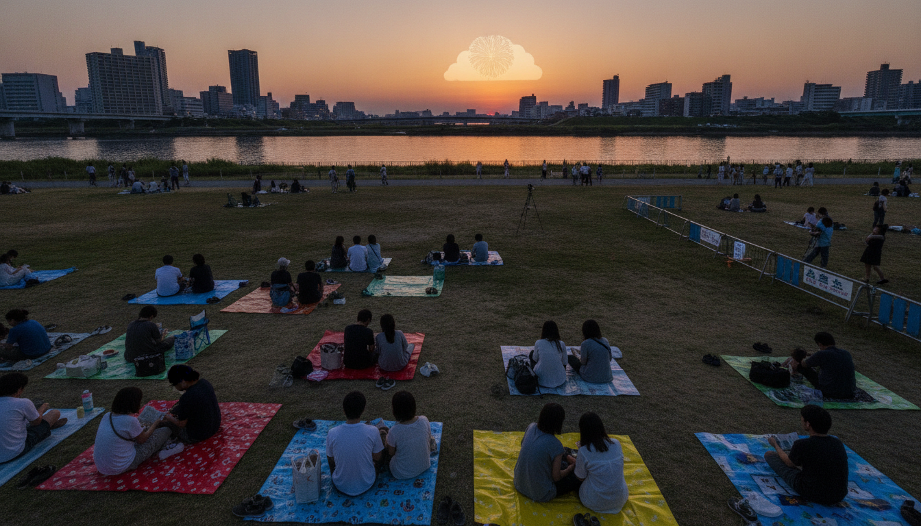 なぜ朝〜昼過ぎからの場所取りが必要なのか
