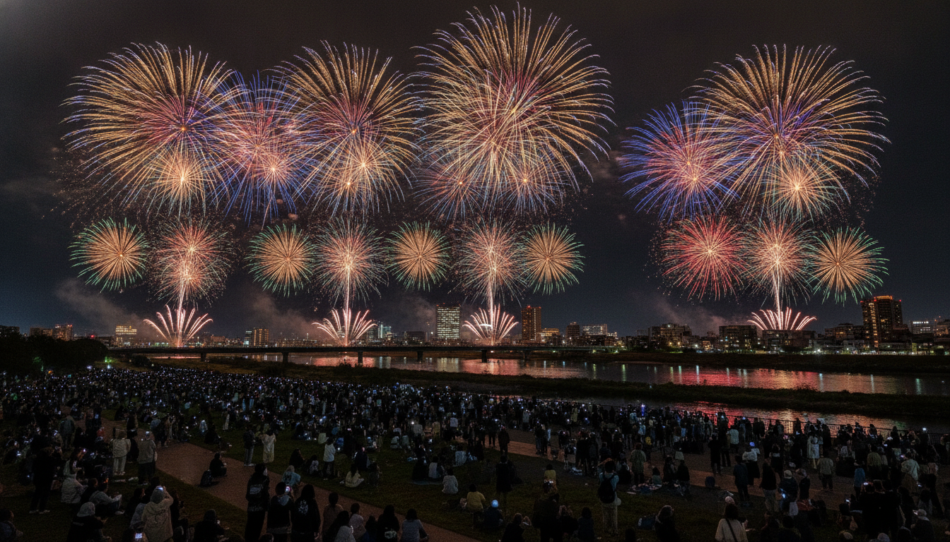 前橋花火大会2026はチケットなしでも花火自体は見られる