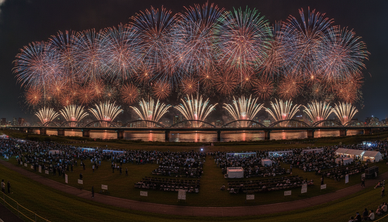 前橋花火大会2026の場所取りは公式に禁止されている