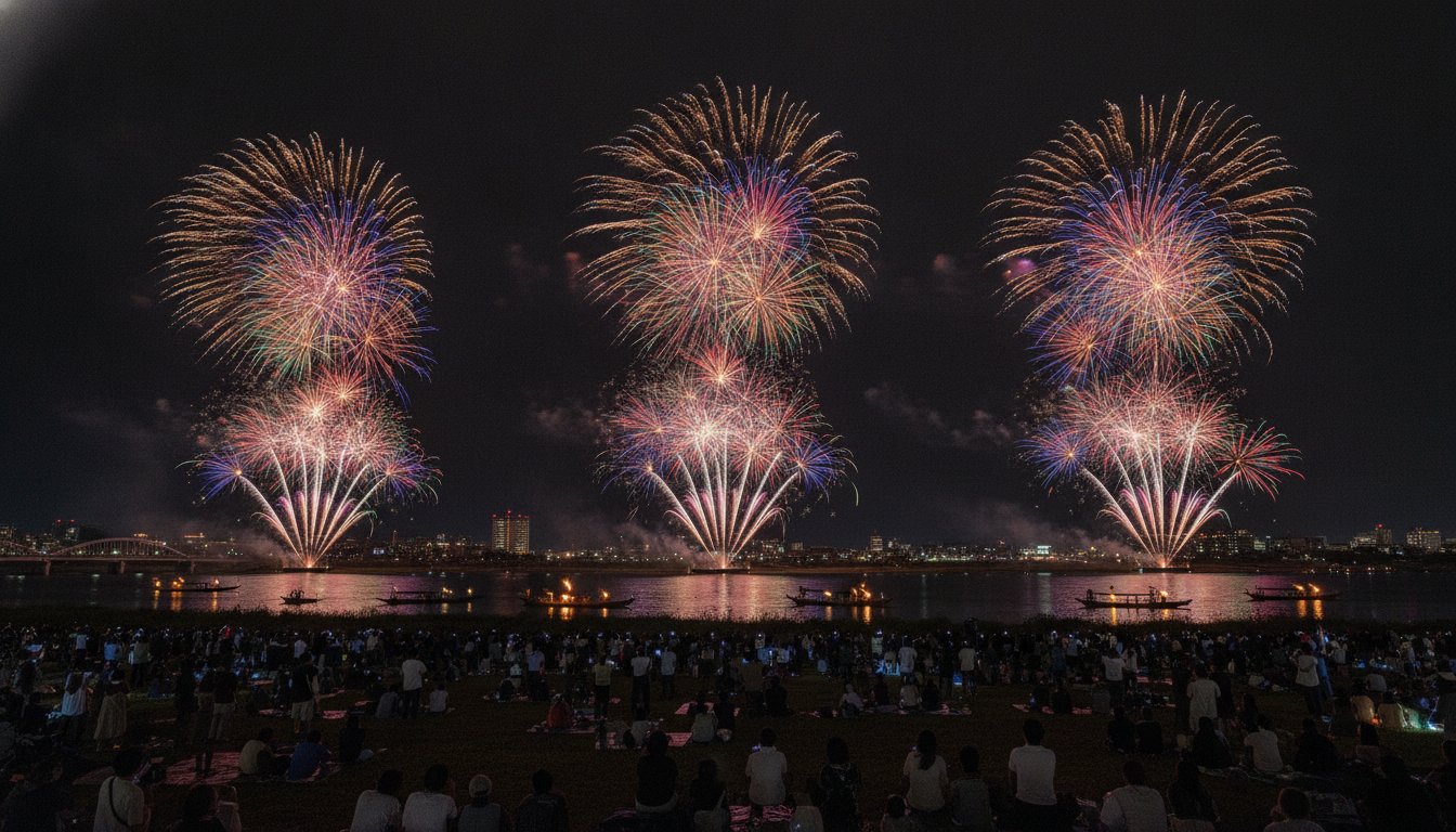長良川花火大会2026はチケットなしでも無料観覧エリアから楽しめる