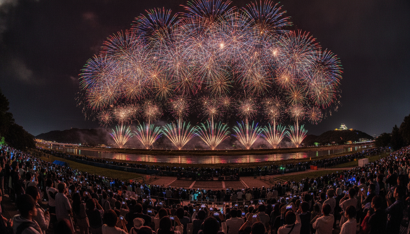 長良川花火大会2026の場所取りは「有料席は不可・無料エリアは当日から」が基本ルール