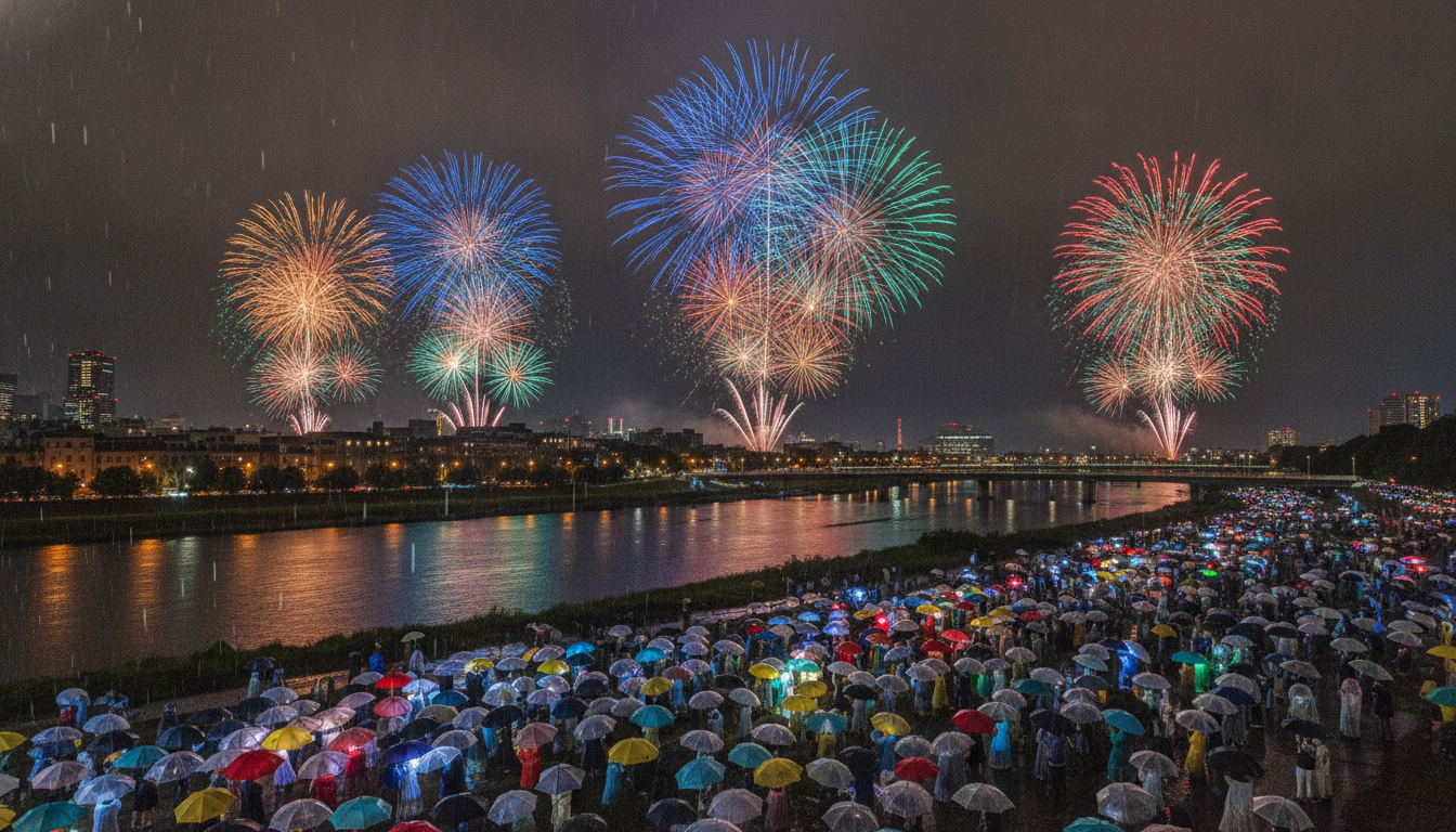 なぜ雨天決行なのか?花火大会の開催判断の仕組み