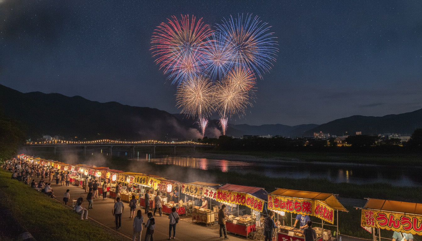 奥多摩納涼花火大会2026で屋台が出店される理由