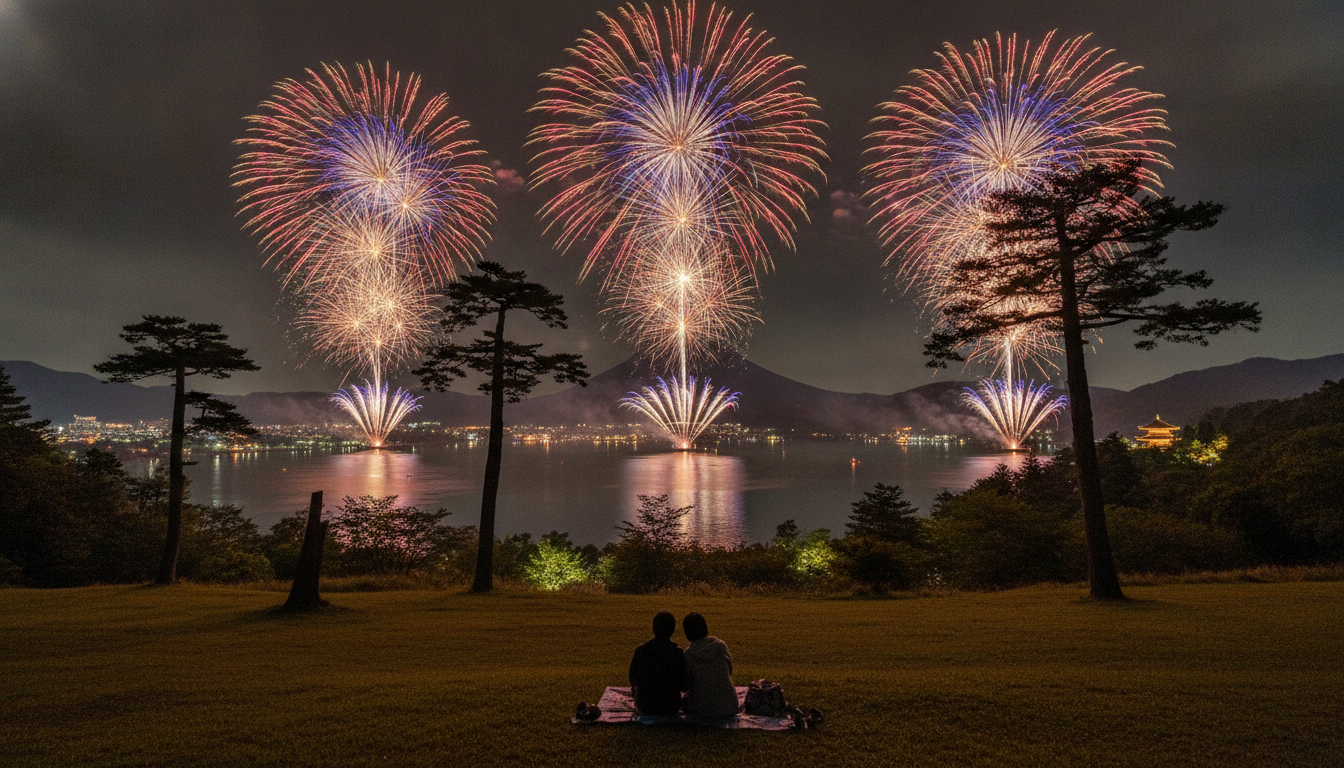 日光花火大会2026の穴場は「公式会場周辺の視界が開けた場所」がベスト