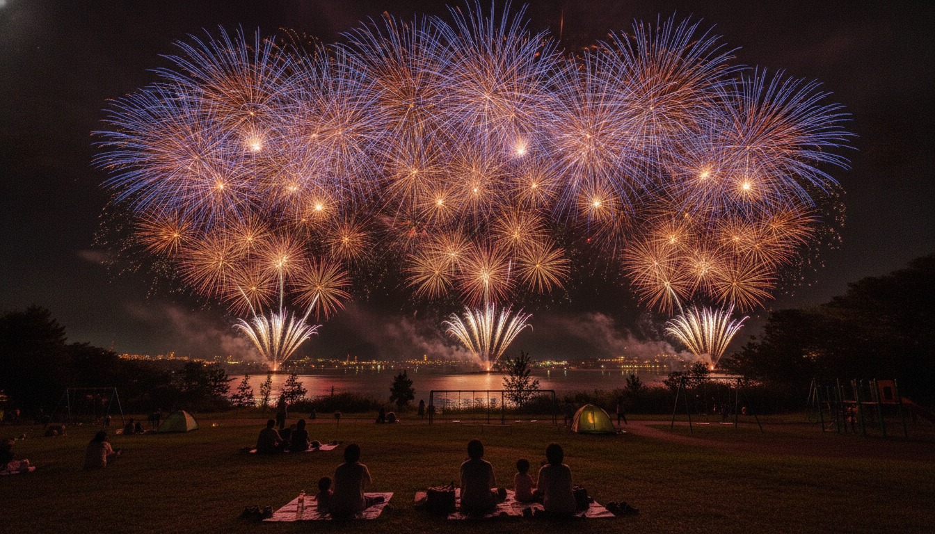 新田まつり花火大会2026の穴場は「ぐんまこどもの国」がおすすめ