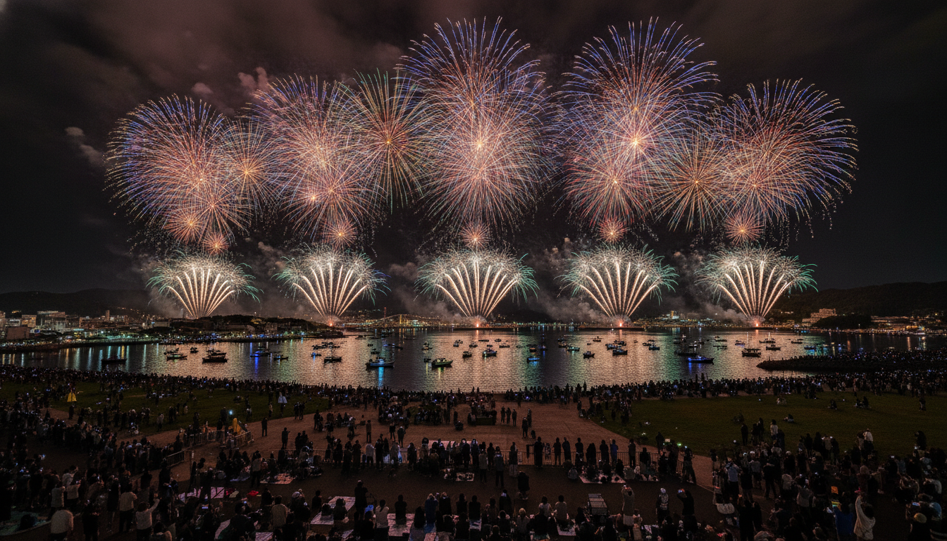おんまく花火2026はチケットなしでも無料観覧が可能