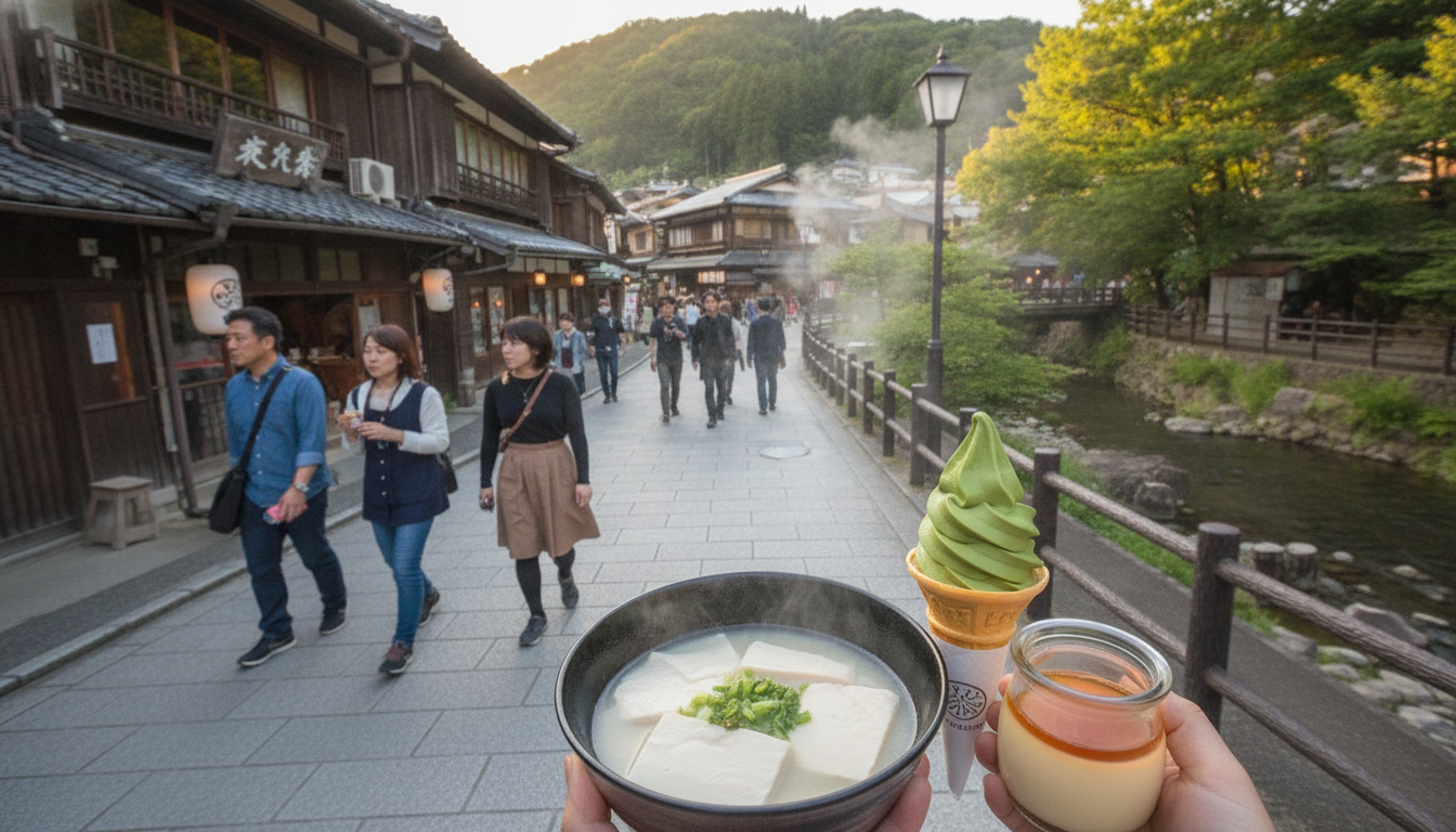 なぜ嬉野温泉は食べ歩きに最適な温泉街なのか