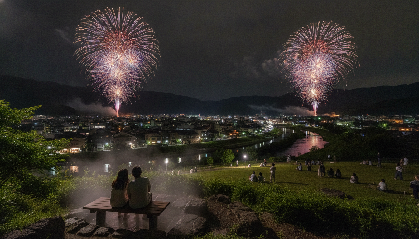 なぜ穴場スポットがおすすめなのか？嬉野温泉花火大会の特徴を解説