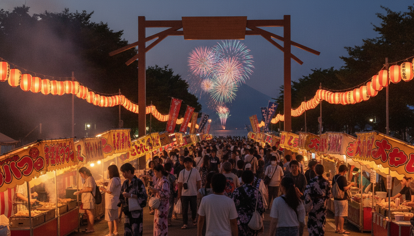 なぜ富士見通りが屋台の中心エリアなのか