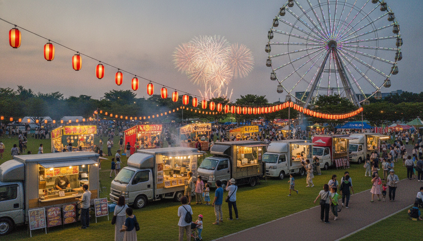 なぜ2種類に分かれているの？ハーベストの丘夏祭りの屋台の特徴